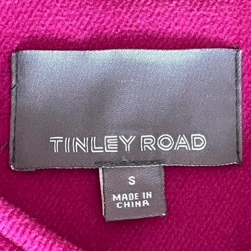 Tinley Road Pink Moto Blazer Warm Barbiecore Jacket Size S